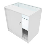 Comptoirs de Vente à LED Ensemble Selene - Blanc CM60, 2 x C900