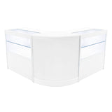 Comptoirs de Vente à LED Ensemble Selene - Blanc CM60, 2 x C900