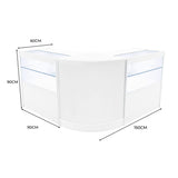 Comptoirs de Vente à LED Ensemble Selene - Blanc CM60, 2 x C900