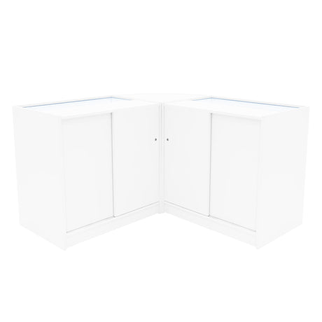 Comptoirs de Vente à LED Ensemble Triton - Blanc CM60, K900, B900