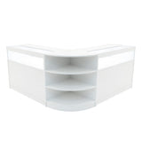 Comptoirs de Vente à LED Ensemble Theseus - Blanc LM60, 2 x B1200