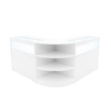 Comptoirs de Vente à LED Ensemble Theseus - Blanc LM60, 2 x B900