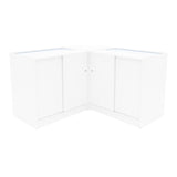 Comptoirs de Vente à LED Ensemble Andromeda - Blanc LM60, 2 x C900