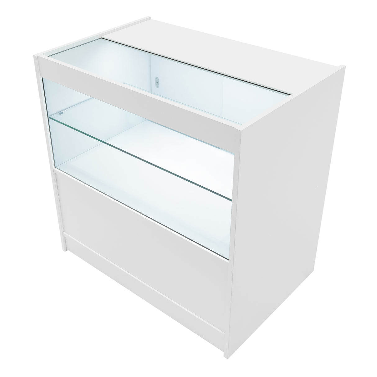 Comptoirs de Vente à LED Ensemble Andromeda - Blanc LM60, 2 x C900