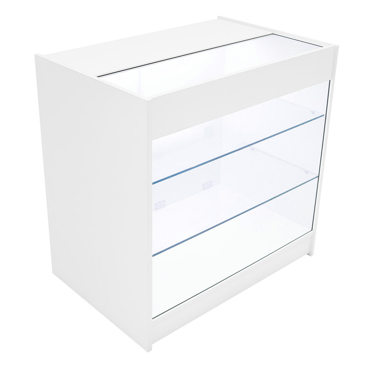 Comptoirs de Vente à LED Ensemble Apollo - Blanc LM60, 2 x K900