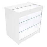 Comptoirs de Vente à LED Ensemble Apollo - Blanc LM60, 2 x K900