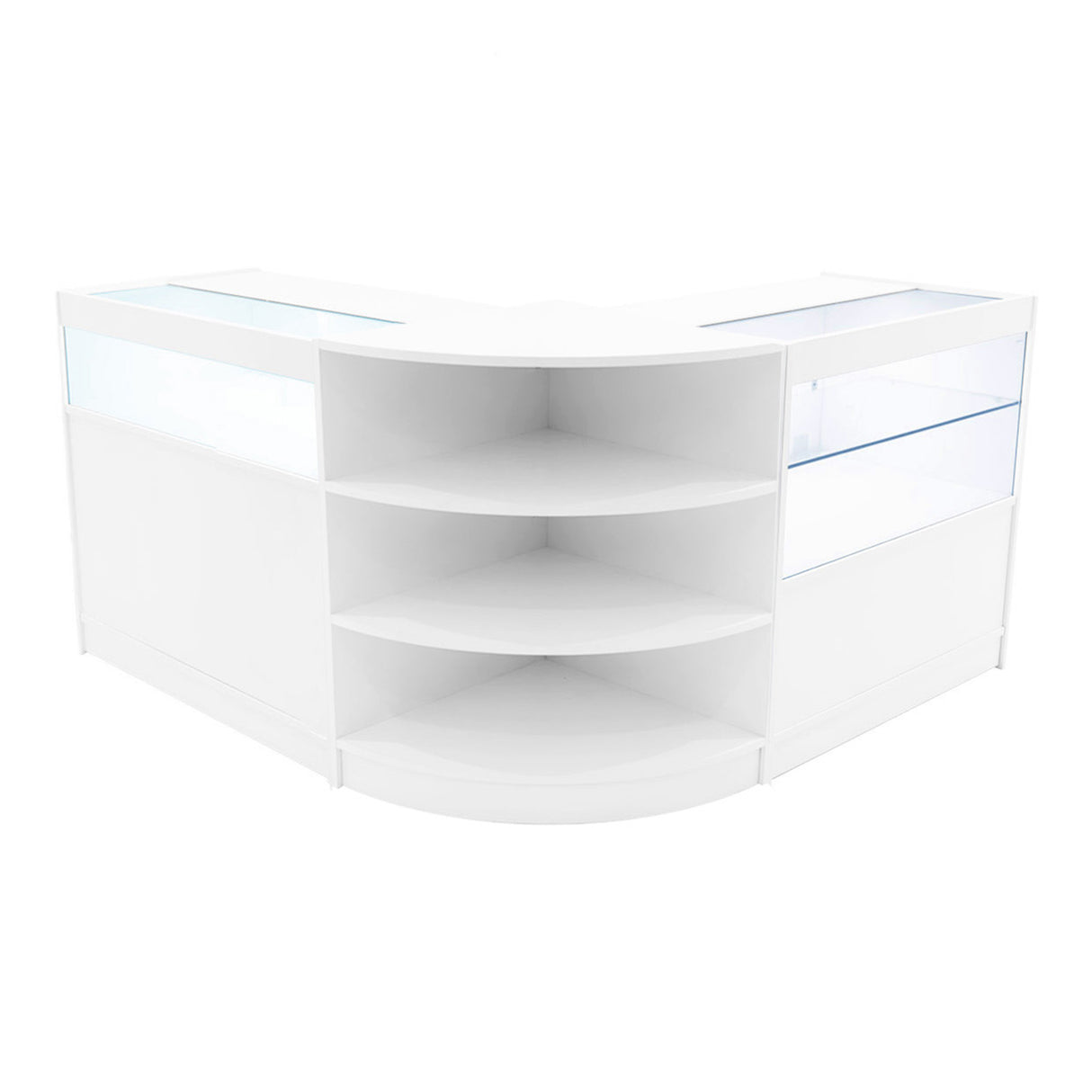 Comptoirs de Vente à LED Ensemble Harmonia - Blanc LM60, B900, C900