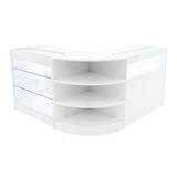 Comptoirs de Vente à LED Ensemble Demeter - Blanc LM60, K900, B900