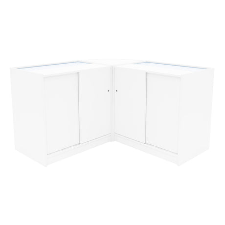 Comptoirs de Vente à LED Ensemble Calliope - Blanc LM60, K900, C900