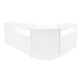 Comptoirs de Vente à LED Ensemble Luna - Blanc CM60, 2 x B900, TB60