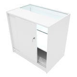 Comptoirs de Vente à LED Ensemble Phoenix - Blanc CM60, 2 x C900, TB60