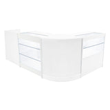 Comptoirs de Vente à LED Ensemble Vega - Blanc CM60, K900, C900, TB60