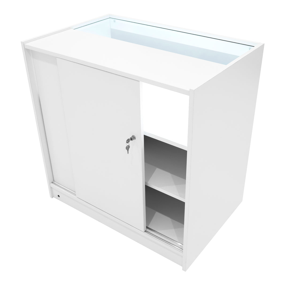 Comptoirs de Vente à LED Ensemble Sagittarius - Blanc LM60, 2 x B900, TB60
