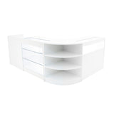 Comptoirs de Vente à LED Ensemble Hyperion - Blanc LM60, B900, K900, TB60