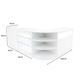 Comptoirs de Vente à LED Ensemble Hyperion - Blanc LM60, B900, K900, TB60