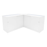Comptoirs de Vente à LED Ensemble Iris - Blanc CM60, 2 x B1200