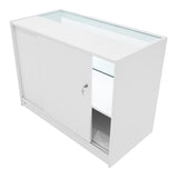 Comptoirs de Vente à LED Ensemble Selene - Blanc CM60, 2 x C1200