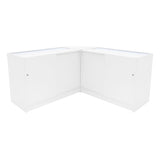 Comptoirs de Vente à LED Ensemble Helios - Blanc CM60, 2 x K1200