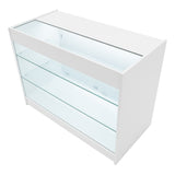 Comptoirs de Vente à LED Ensemble Helios - Blanc CM60, 2 x K1200