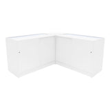 Comptoirs de Vente à LED Ensemble Adonis - Blanc CM60, B1200, C1200