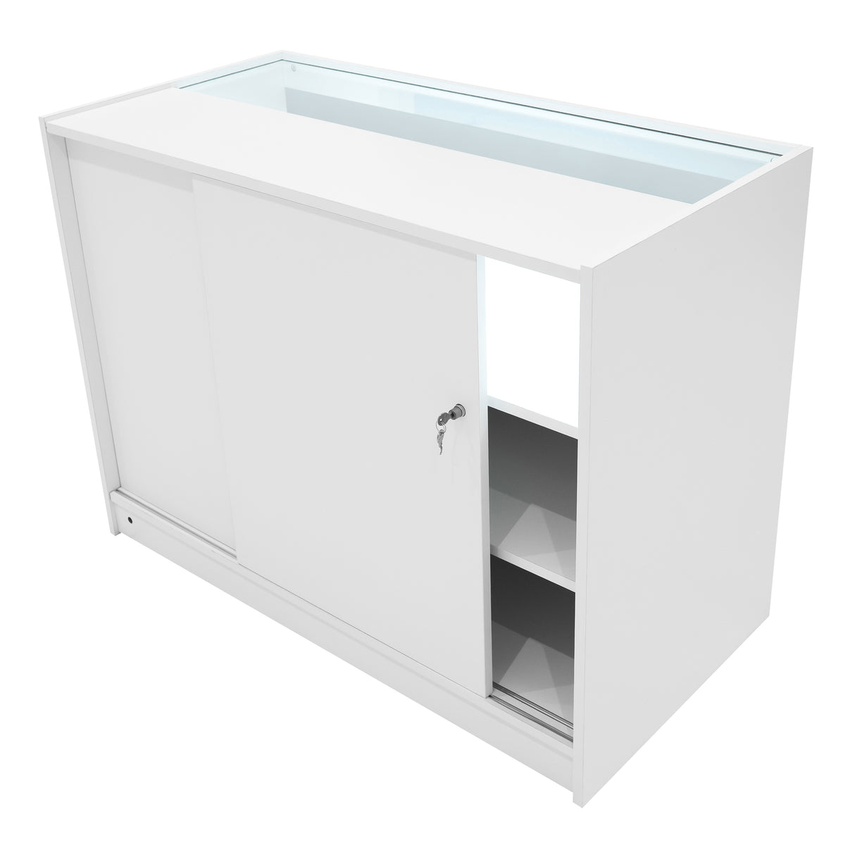 Comptoirs de Vente à LED Ensemble Triton - Blanc CM60, K1200, B1200
