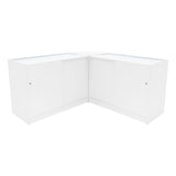 Comptoirs de Vente à LED Ensemble Triton - Blanc CM60, K1200, B1200
