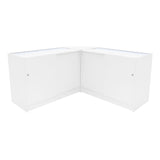 Comptoirs de Vente à LED Ensemble Andromeda - Blanc LM60, 2 x C1200