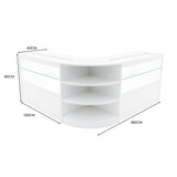 Comptoirs de Vente à LED Ensemble Andromeda - Blanc LM60, 2 x C1200