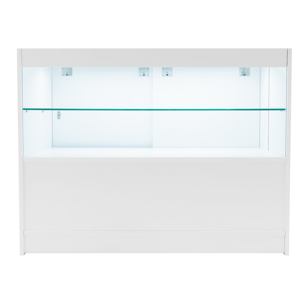 Comptoirs de Vente à LED Ensemble Andromeda - Blanc LM60, 2 x C1200