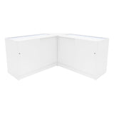 Comptoirs de Vente à LED Ensemble Apollo - Blanc LM60, 2 x K1200