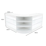 Comptoirs de Vente à LED Ensemble Apollo - Blanc LM60, 2 x K1200