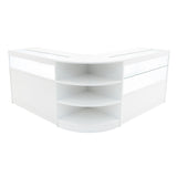 Comptoirs de Vente à LED Ensemble Harmonia - Blanc LM60, B1200, C1200