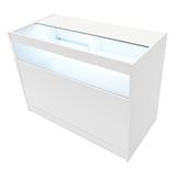 Comptoirs de Vente à LED Ensemble Harmonia - Blanc LM60, B1200, C1200
