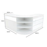 Comptoirs de Vente à LED Ensemble Demeter - Blanc LM60, K1200, B1200