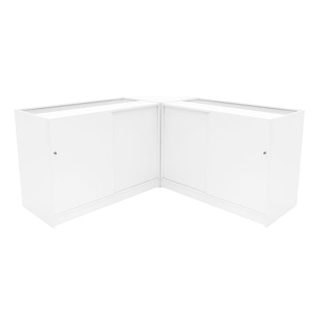 Comptoirs de Vente à LED Ensemble Calliope - Blanc LM60, K1200, C1200