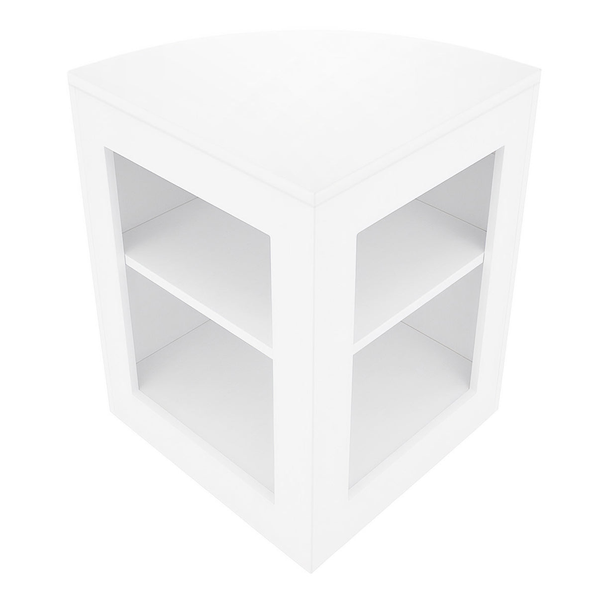 Comptoirs de Vente à LED Ensemble Luna - Blanc CM60, 2 x B1200, TB60