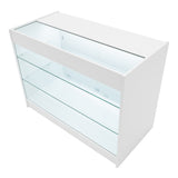Comptoirs de Vente à LED Ensemble Aries - Blanc CM60, TB60, 2 x K1200