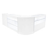 Comptoirs de Vente à LED Ensemble Vega - Blanc CM60, K1200, C1200, TB60