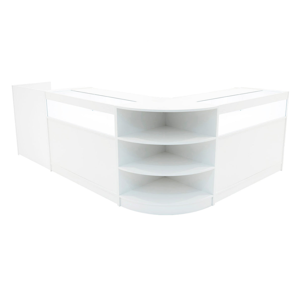 Comptoirs de Vente à LED Ensemble Sagittarius - Blanc LM60, 2 x B1200, TB60