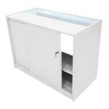 Comptoirs de Vente à LED Ensemble Sagittarius - Blanc LM60, 2 x B1200, TB60