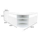Comptoirs de Vente à LED Ensemble Sagittarius - Blanc LM60, 2 x B1200, TB60