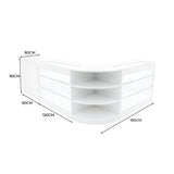 Comptoirs de Vente à LED Ensemble Astro - Blanc CM60, 2 x K1200, TB60