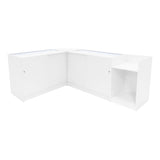 Comptoirs de Vente à LED Ensemble Europa - Blanc LM60, B1200, C1200, TB60
