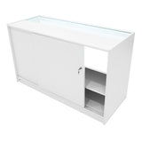 Comptoirs de Vente à LED Ensemble Triton - Blanc CM60, K1500, B1500