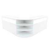 Comptoirs de Vente à LED Ensemble Theseus - Blanc LM60, 2 x B1500