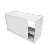 Comptoirs de Vente à LED Ensemble Theseus - Blanc LM60, 2 x B1500
