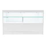 Comptoirs de Vente à LED Ensemble Andromeda - Blanc LM60, 2 x C1500