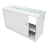 Comptoirs de Vente à LED Ensemble Apollo - Blanc LM60, 2 x K1500