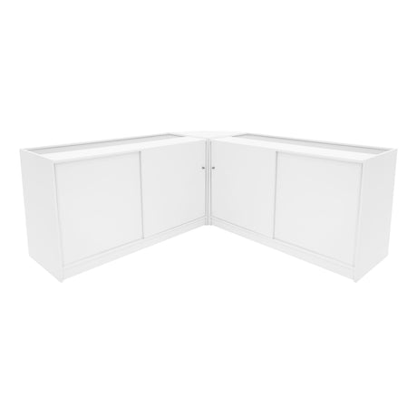 Comptoirs de Vente à LED Ensemble Harmonia - Blanc LM60, B1500, C1500