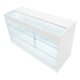 Comptoirs de Vente à LED Ensemble Aries - Blanc CM60, TB60, 2 x K1500